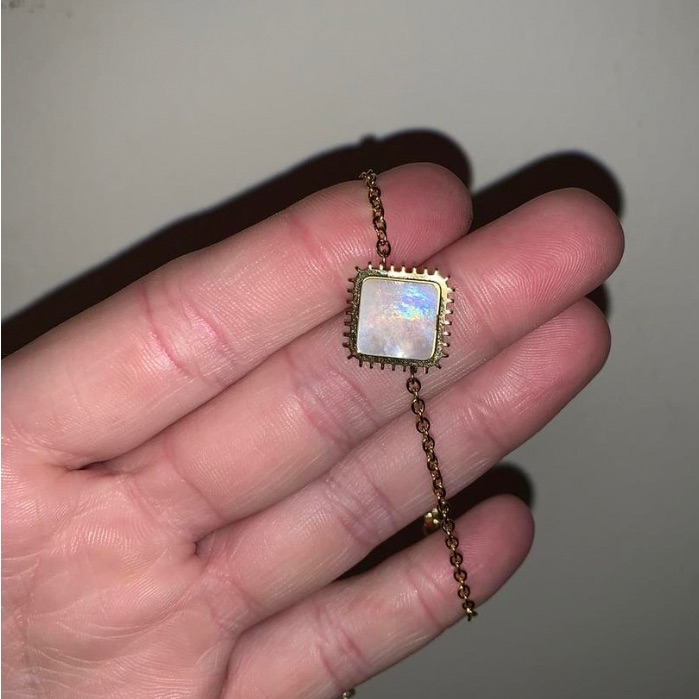 Opal Gold Bracelet